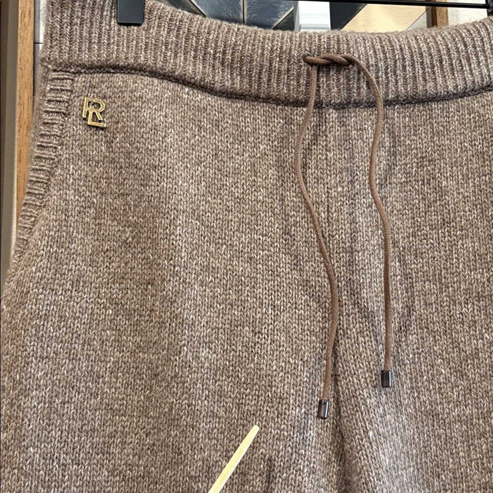 Ralph Lauren Collection Fall 2021 RTW Cashmere Jogger Pants size Medium *As-Is* - Picture 5 of 13